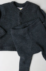 Wool Pants - Grey Melange