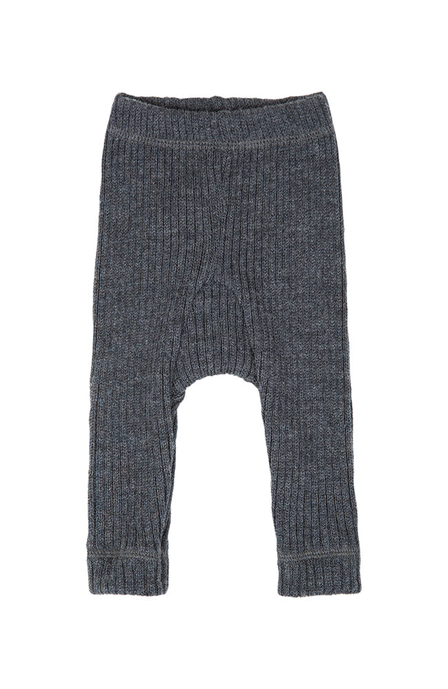 Wool Pants - Grey Melange