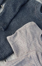 Wool Sweater - Grey Melange